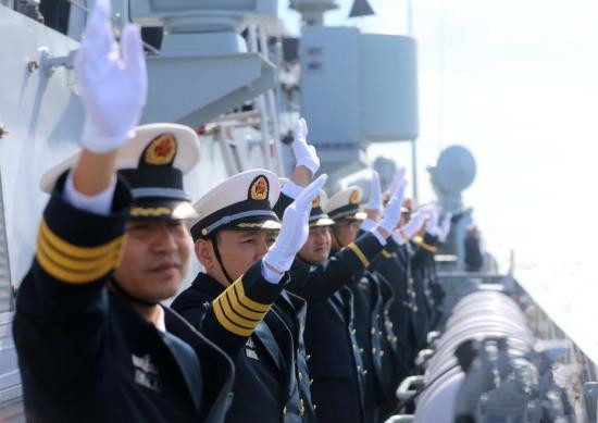 中俄“海上联合—2017”军事演习第一阶段结束